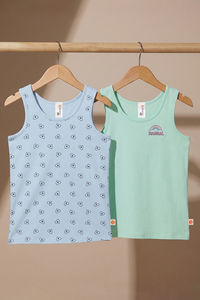 Zivame Girls Tanks (Pack of 2) - Multicolor — thumbnail 13